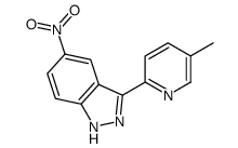 3-(5-methylpyridin-2-yl)-5-nitro-1H-indazole