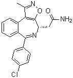 (4S)-6-(4-氯苯基)-1-甲基-4H-异恶唑并[5,4-d][2]苯并氮杂卓-4-乙酰胺