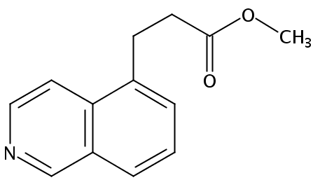 3-(异喹啉-5-基)丙酸甲酯