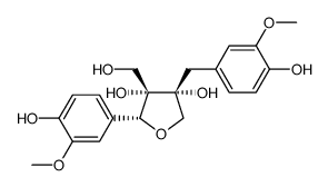(2R,3S,4R)-4-(4-Hydroxy-3-methoxybenzyl)-2-(4-hydroxy-3-methoxyph enyl)-3-(hydroxymethyl)tetrahydro-3,4-furandiol