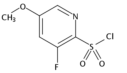 3-Fluoro-5-methoxypyridine-2-sulfonyl chloride