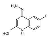 (6-fluoro-2-methylquinolin-4-yl)hydrazine,hydrochloride