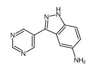 3-pyrimidin-5-yl-1H-indazol-5-amine