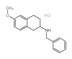 N-benzyl-6-methoxy-1,2,3,4-tetrahydronaphthalen-2-amine,hydrochloride