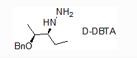 (S-(R',R'))-2,3-双(苯甲酰氧基)丁二酸和(S-(R',R'))-(1-乙基-2-(苯基甲氧基)丙基)肼的化合物