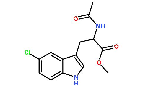 (R)-N-乙酰基-5-氯色氨酸甲酯