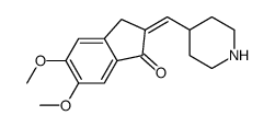 5,6-Dimethoxy-2-(4-piperidinyl)methyleneindan-1-one