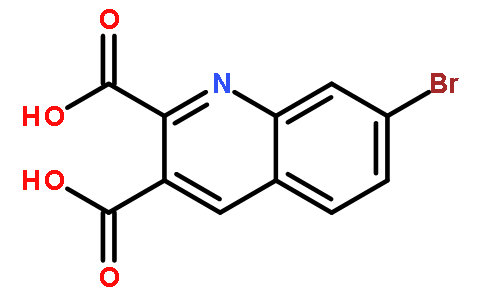 7-溴喹啉-2,3-二羧酸