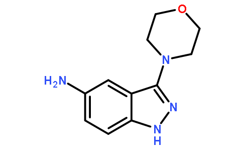 3-吗啉-1H-吲唑-5-胺