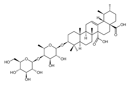 (3β)-3-{[6-Deoxy-4-O-(β-D-glucopyranosyl)-β-D-galactopyranosyl]ox y}urs-12-ene-27,28-dioic acid