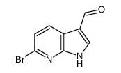 6-溴-1H-吡咯并[2,3-B]吡啶-3-羧醛