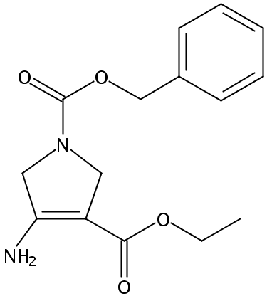 1-benzyl 3-ethyl 4-amino-1H-pyrrole-1,3(2H,5H)-dicarboxylate