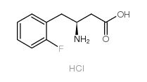 (S)-3-氨基-4-(2-氟苯基)丁酸盐酸盐
