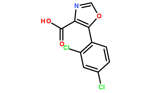 5-(2,4-二氯苯基)噁唑-4-羧酸