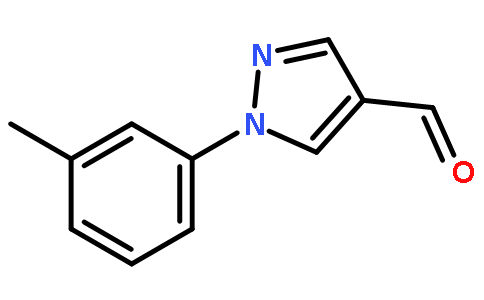 1-(3-甲基苯基)吡唑-4-甲醛