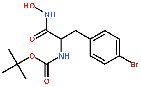 1-(羟基氨基)-3-(4-溴苯基)-1-氧代丙烷-2-氨基甲酸-(S)-叔丁酯
