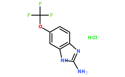 6-(三氟甲氧基)-1H-苯并咪唑-2-胺盐酸盐