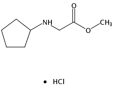 N-环戊基甘氨酸甲酯盐酸盐