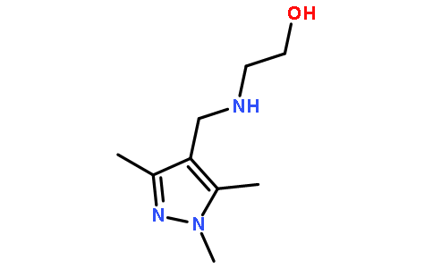 2-{[(1,3,5-三甲基-1H-吡唑-4-基)甲基]氨基}乙醇双盐酸盐