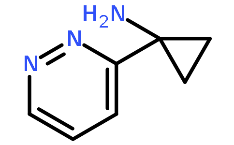 1-(3-Pyridazinyl)cyclopropanamine
