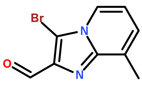 3-溴-8-甲基-咪唑并[1,2-a]吡啶-2-甲醛