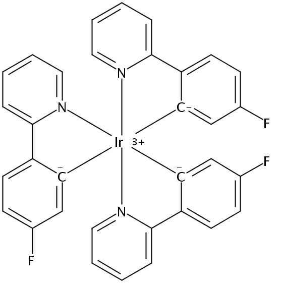 三(2-(4-氟苯基)吡啶)合铱(III)