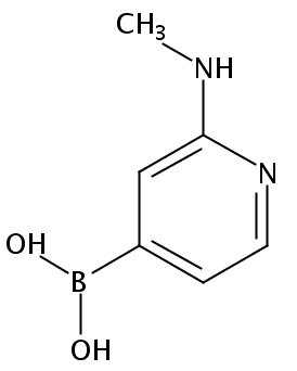 B-[2-(Methylamino)-4-pyridinyl]boronic Acid