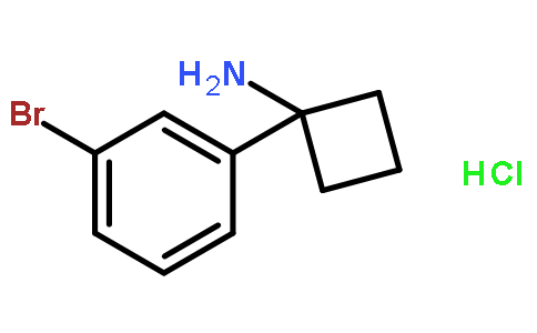 1-(3-溴苯基)环丁胺盐酸盐