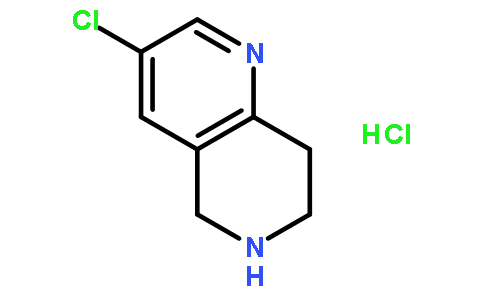 3-氯-5,6,7,8-四氢-1,6-萘啶盐酸盐