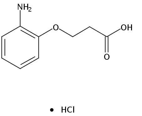 3-(2-Aminophenoxy)propanoic acid hydrochloride