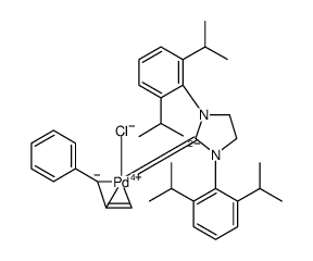 [1,3-双(2,6-二-异丙基苯基)-4,5-二氢咪唑-2-亚基]氯][3-苯基烯丙基]钯(II)