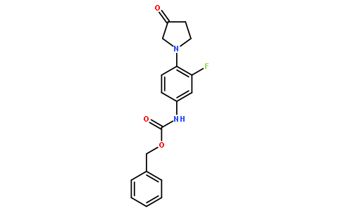 3-氟-4-(3-氧代吡咯烷-1-基)苯基氨基甲酸苄酯