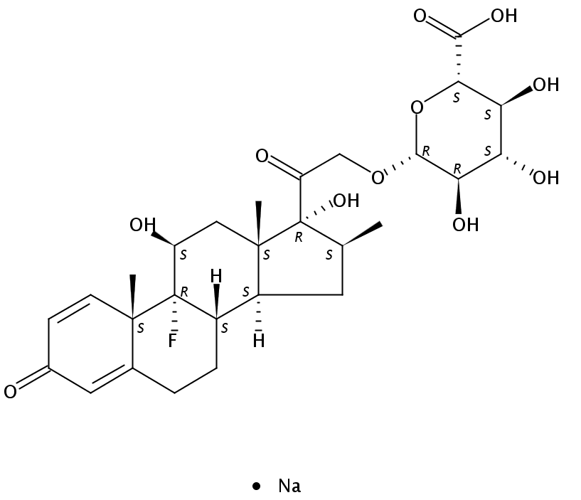 Betamethasone β-D-Glucuronide Sodium Salt