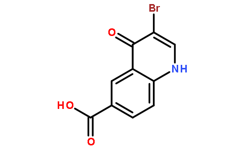 3-bromo-4-oxo-1H-quinoline-6-carboxylic acid