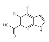 4-Chloro-5-fluoro-1H-pyrrolo[2,3-b]pyridine-6-carboxylic acid