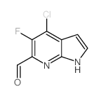 4-Chloro-5-fluoro-1H-pyrrolo[2,3-b]pyridine-6-carbaldehyde