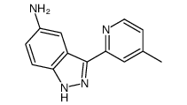 3-(4-methylpyridin-2-yl)-1H-indazol-5-amine