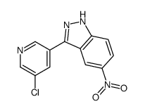 3-(5-chloropyridin-3-yl)-5-nitro-1H-indazole