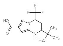 5-叔丁基-7-三氟甲基-4,5,6,7-四氢-吡唑并[1,5-a]嘧啶-2-羧酸