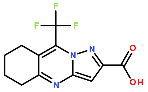 9-三氟甲基-5,6,7,8-四氢-吡唑并-[5,1-b]喹唑啉-2-羧酸