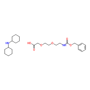 3-氧代-1-苯基-2,7,10-三氧雜-4-氮雜-12-十二酸二環己胺鹽