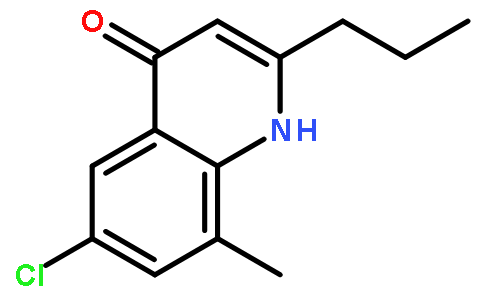 6-chloro-8-methyl-2-propyl-1H-quinolin-4-one