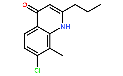 7-chloro-8-methyl-2-propyl-1H-quinolin-4-one