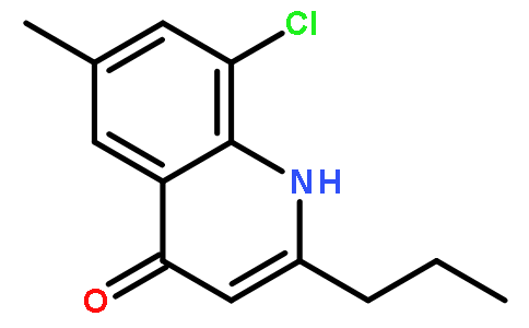 8-chloro-6-methyl-2-propyl-1H-quinolin-4-one