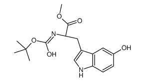 methyl (2R)-3-(5-hydroxy-1H-indol-3-yl)-2-[(2-methylpropan-2-yl)oxycarbonylamino]propanoate