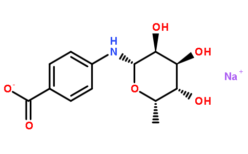 4-氨基苯甲酸钠-N-L-鼠李糖苷