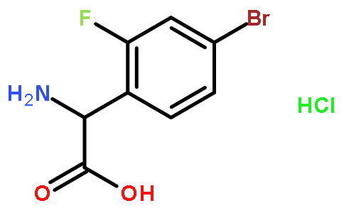 2-氨基-2-(4-溴-2-氟苯基)乙酸盐酸盐