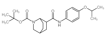 tert-butyl 5-[(4-propan-2-yloxyphenyl)carbamoyl]-3-azabicyclo[2.2.2]octane-3-carboxylate