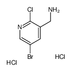 1-(5-Bromo-2-chloro-3-pyridinyl)methanamine dihydrochloride