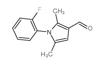 1-(2-氟苯基)-2,5-二甲基-1H-吡咯-3-甲醛